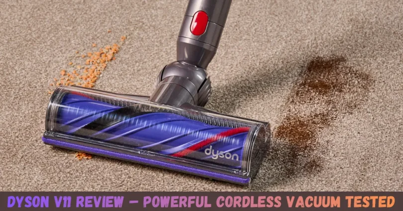 dyson v11 eview – powerful cordless vacuum tested